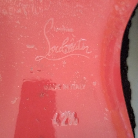 CHRISTIAN LOUBOUTIN Dandelion Flat Patent Jacquard Sky Loafer - Picture 4 of 6